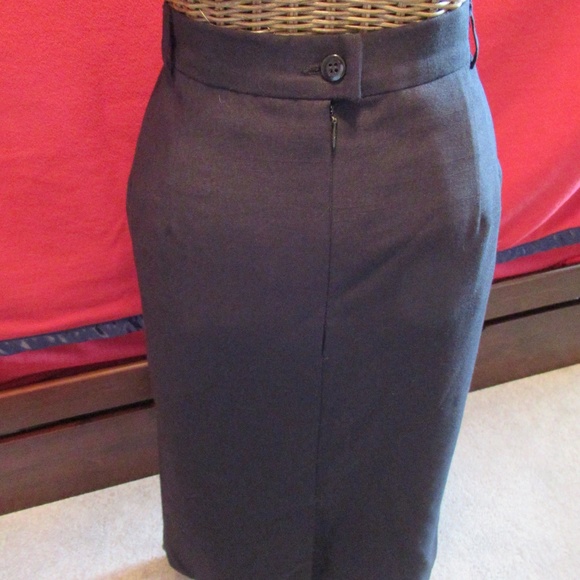Sophisticates by Pendleton black pencil skirt - Picture 3 of 9